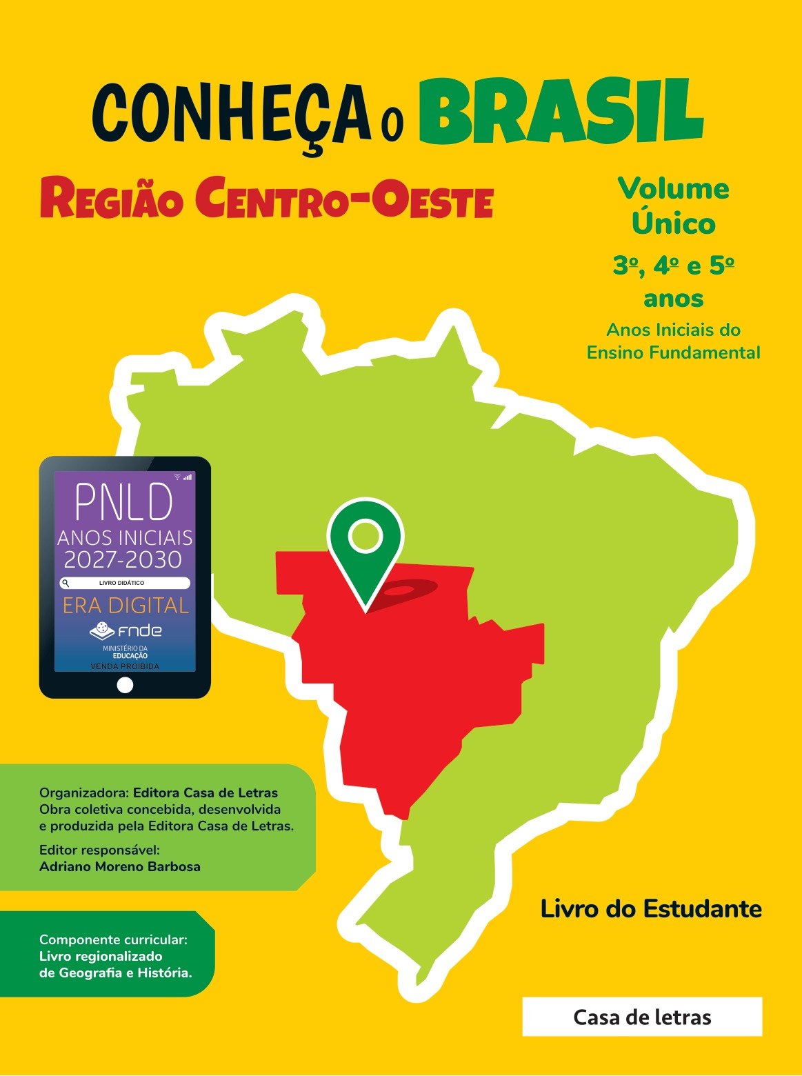 Capa de Conheça o Brasil — Região Centro-Oeste