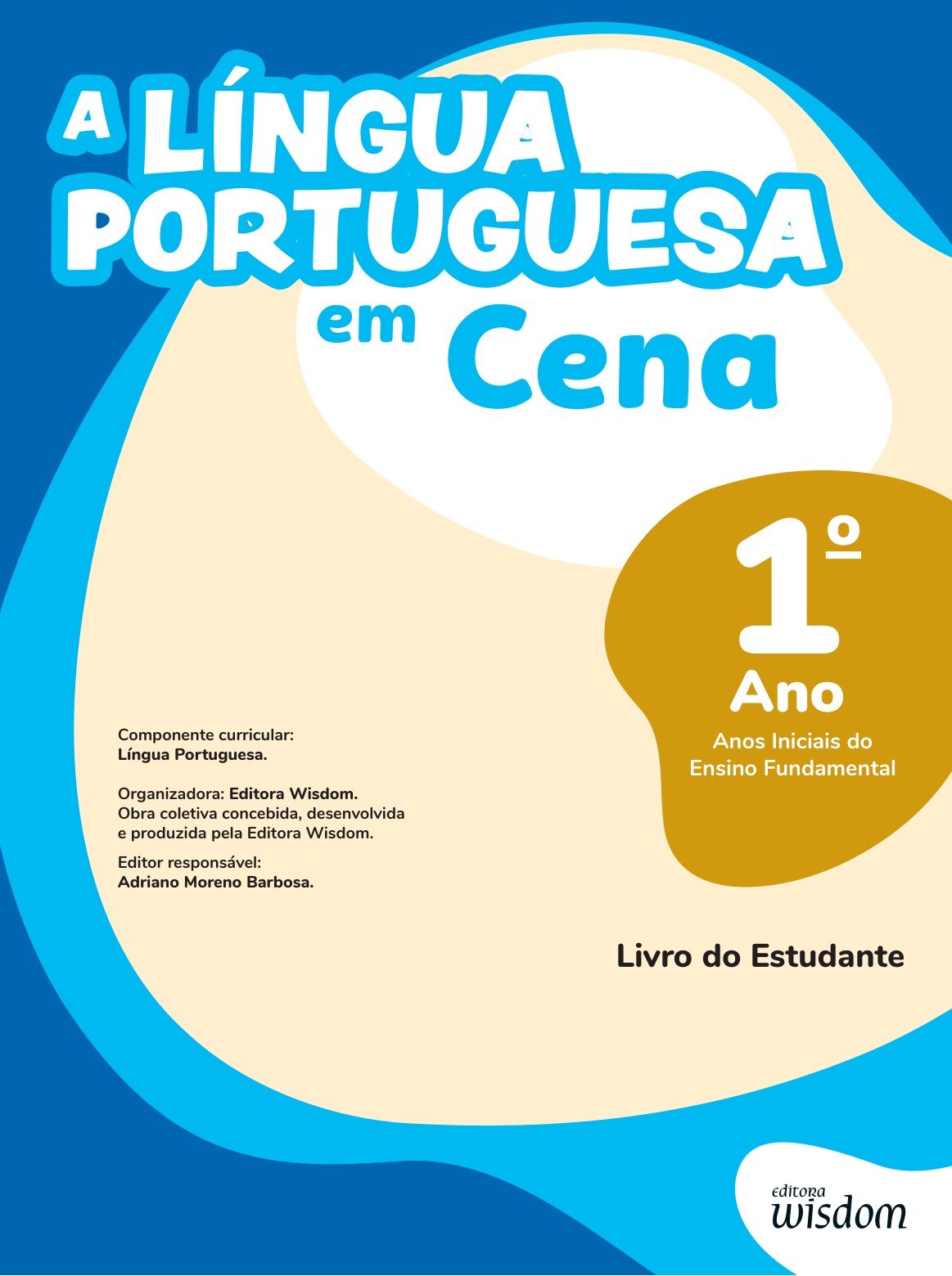 Capa de A Língua Portuguesa em Cena
