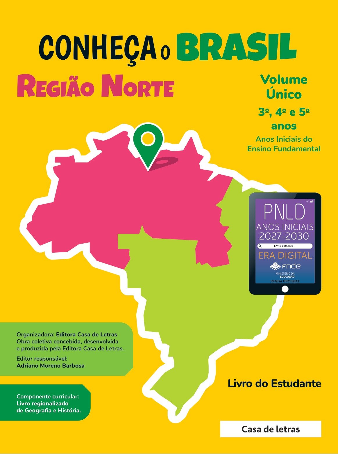 Capa de Conheça o Brasil — Região Norte