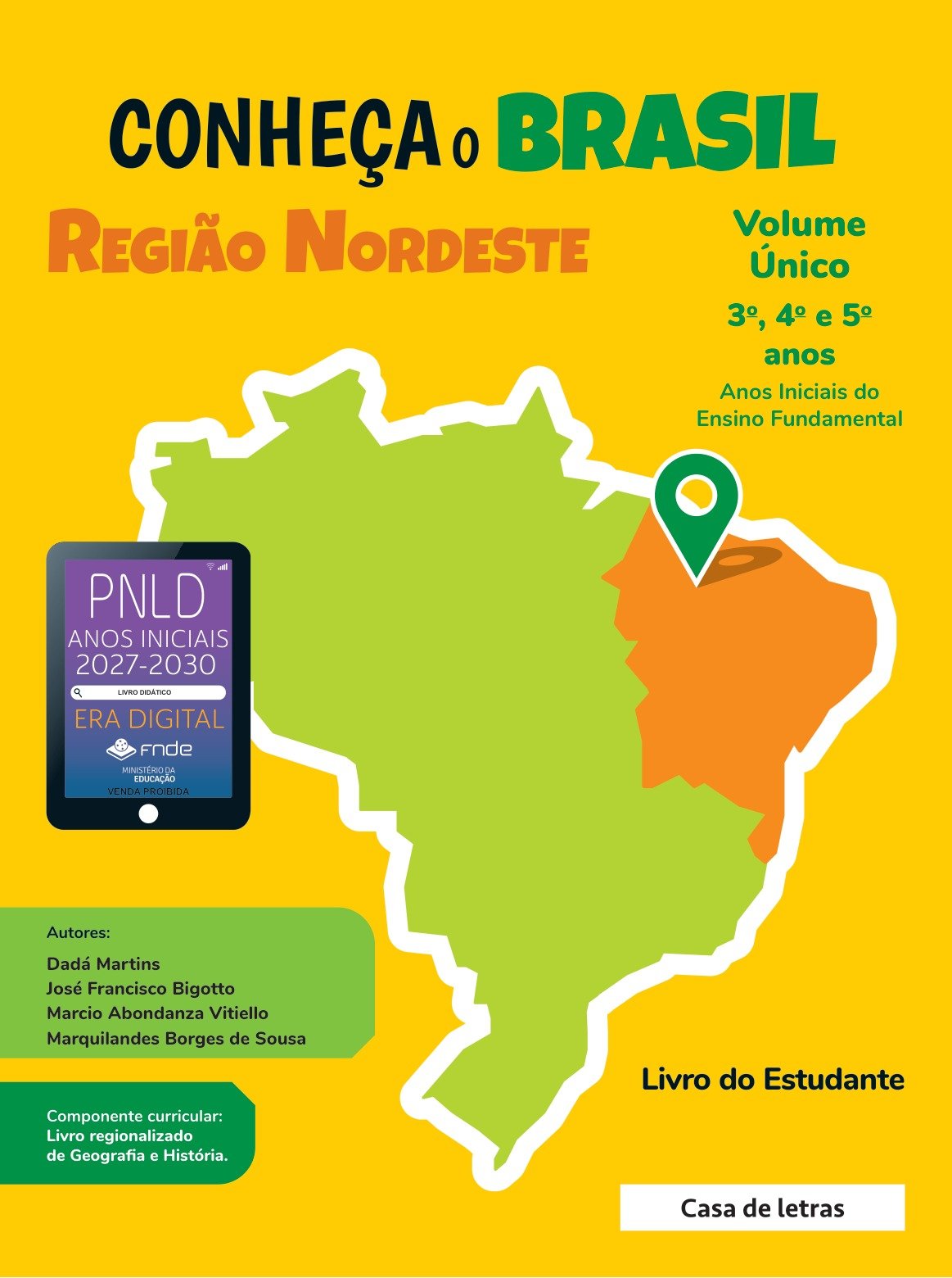 Capa de Conheça o Brasil — Região Nordeste