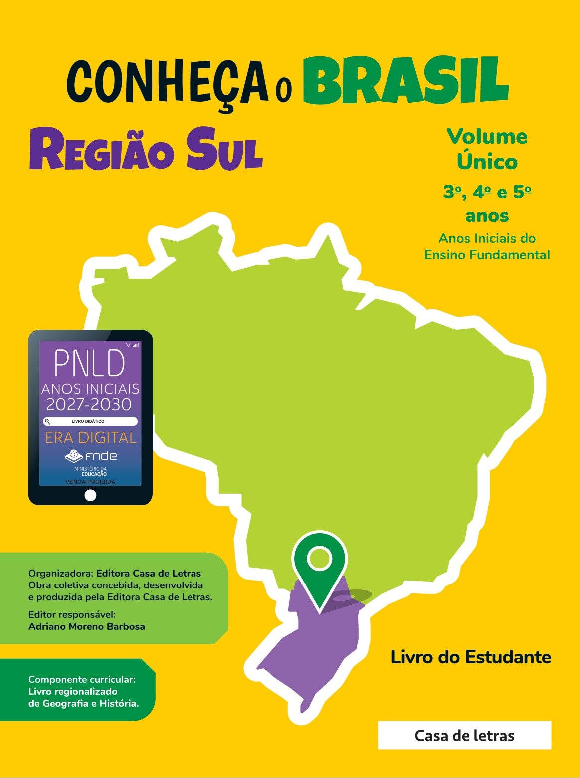 Capa de Conheça o Brasil — Região Sul