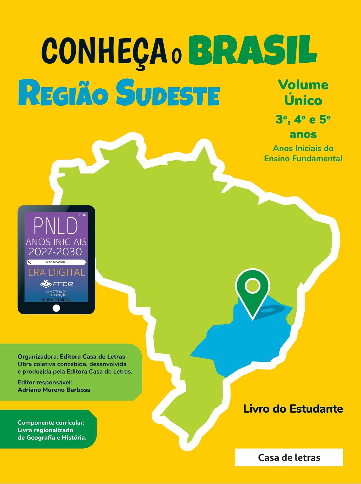 Capa de Conheça o Brasil — Região Sudeste