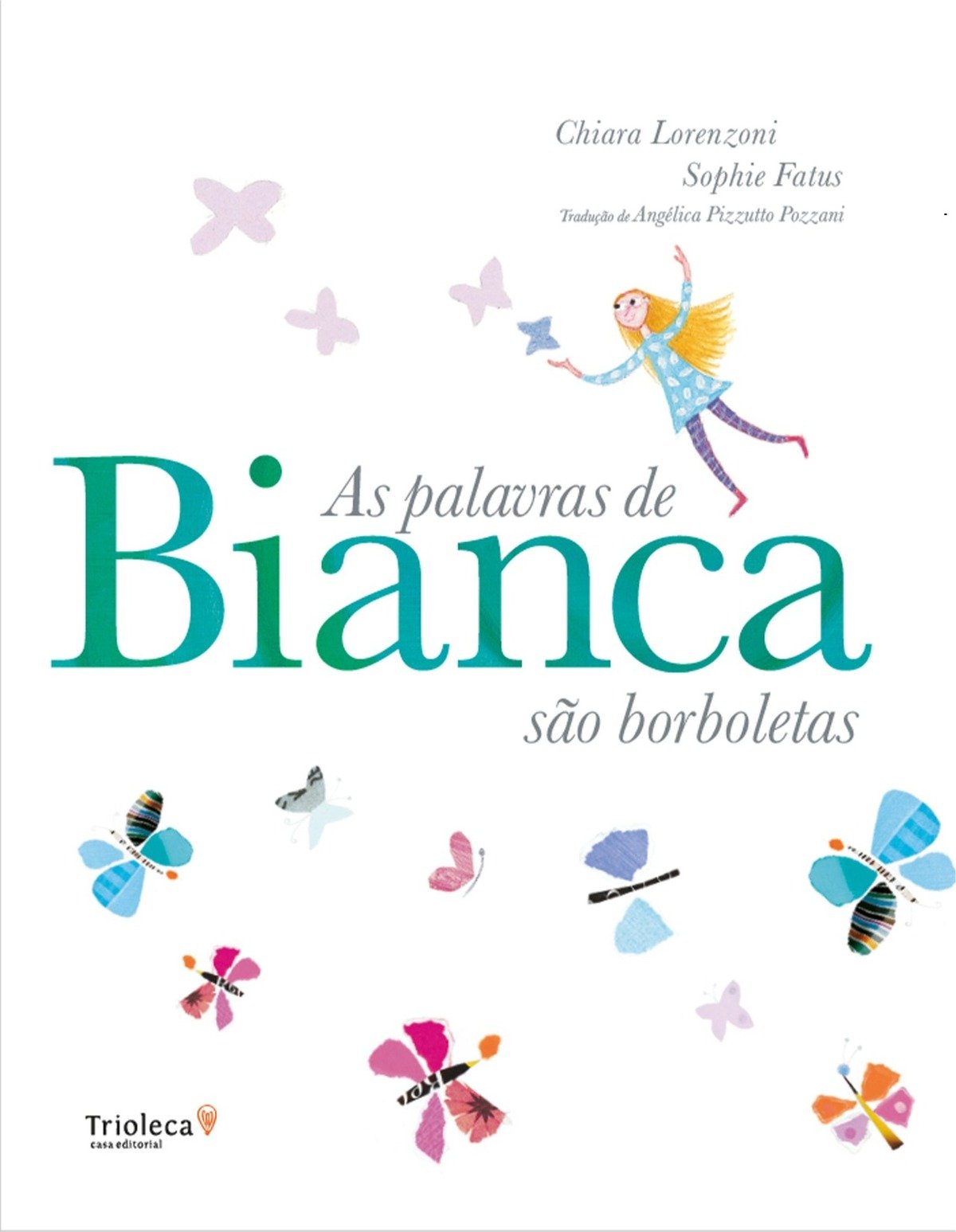 Capa de As palavras de Bianca são borboletas