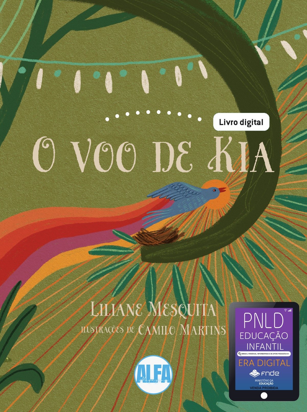 Capa de O voo de Kia