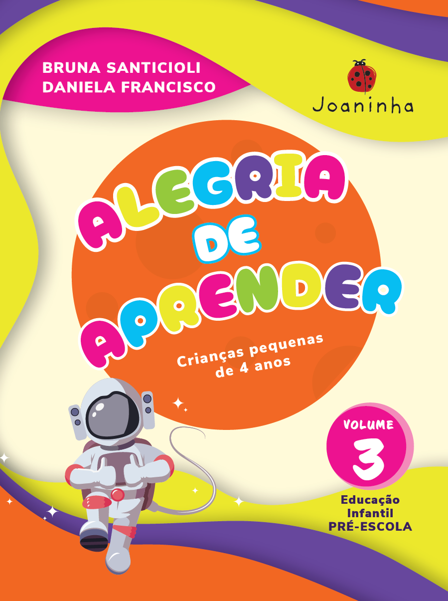 Alegria de Aprender — Volume 3 — crianças de 4 anos