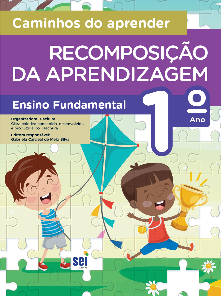 Capa de Caminhos do Aprender - Recomposição da aprendizagem — 1º ao 5º ano
