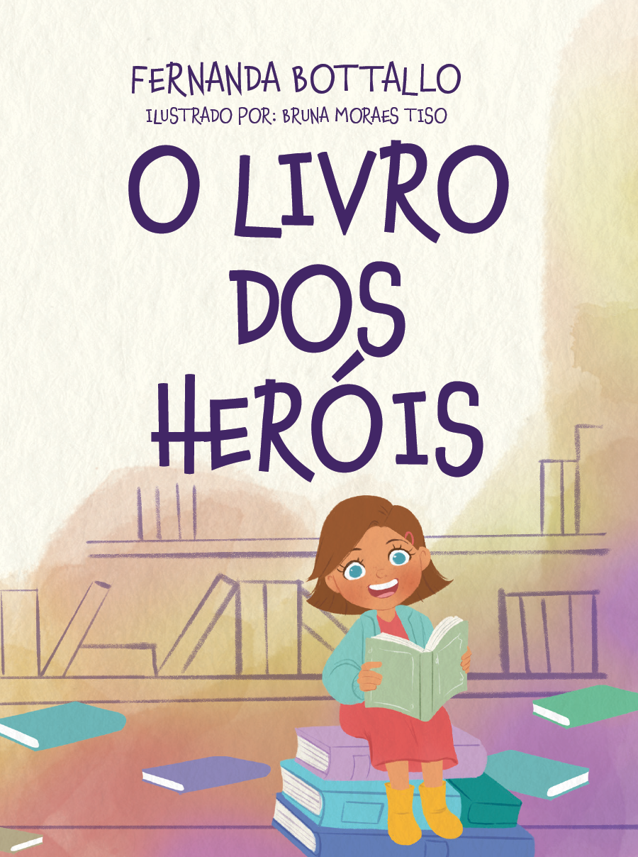 Capa de O livro dos heróis