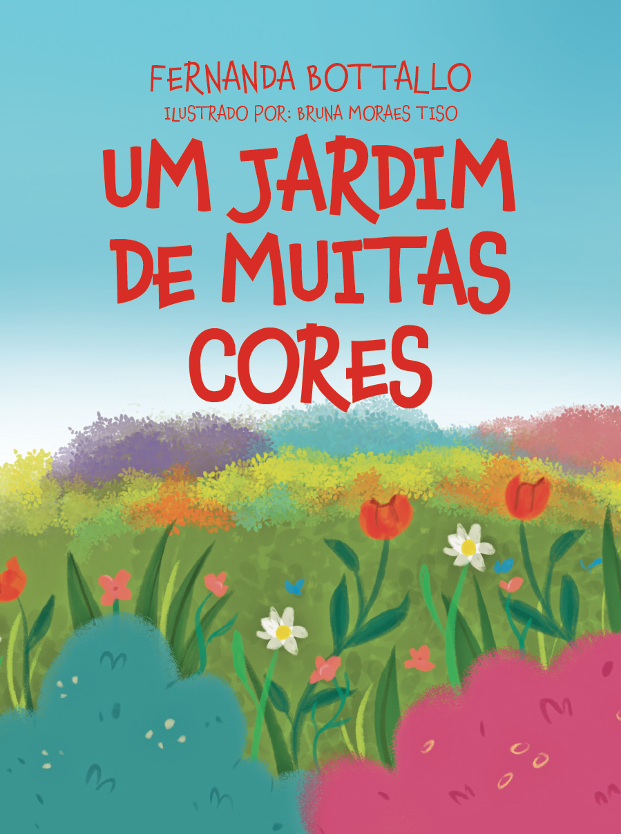Capa de Um jardim de muitas cores