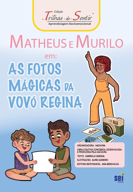 Matheus e Murilo em As fotos mágicas da vovó Regina